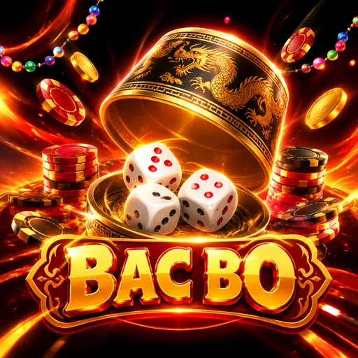 Bac Bo com dados ao vivo girando em mesa da Pragmatic Play