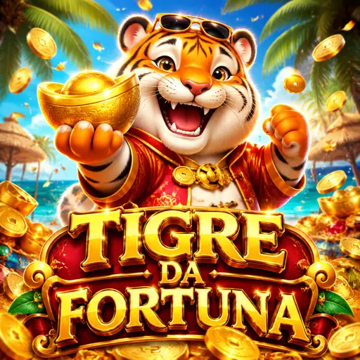 Tela do Fortune Tiger com o tigre da sorte e símbolos multiplicadores