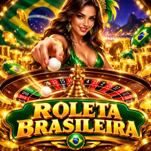 Roleta Brasileira com crupiê falando português em estúdio ao vivo